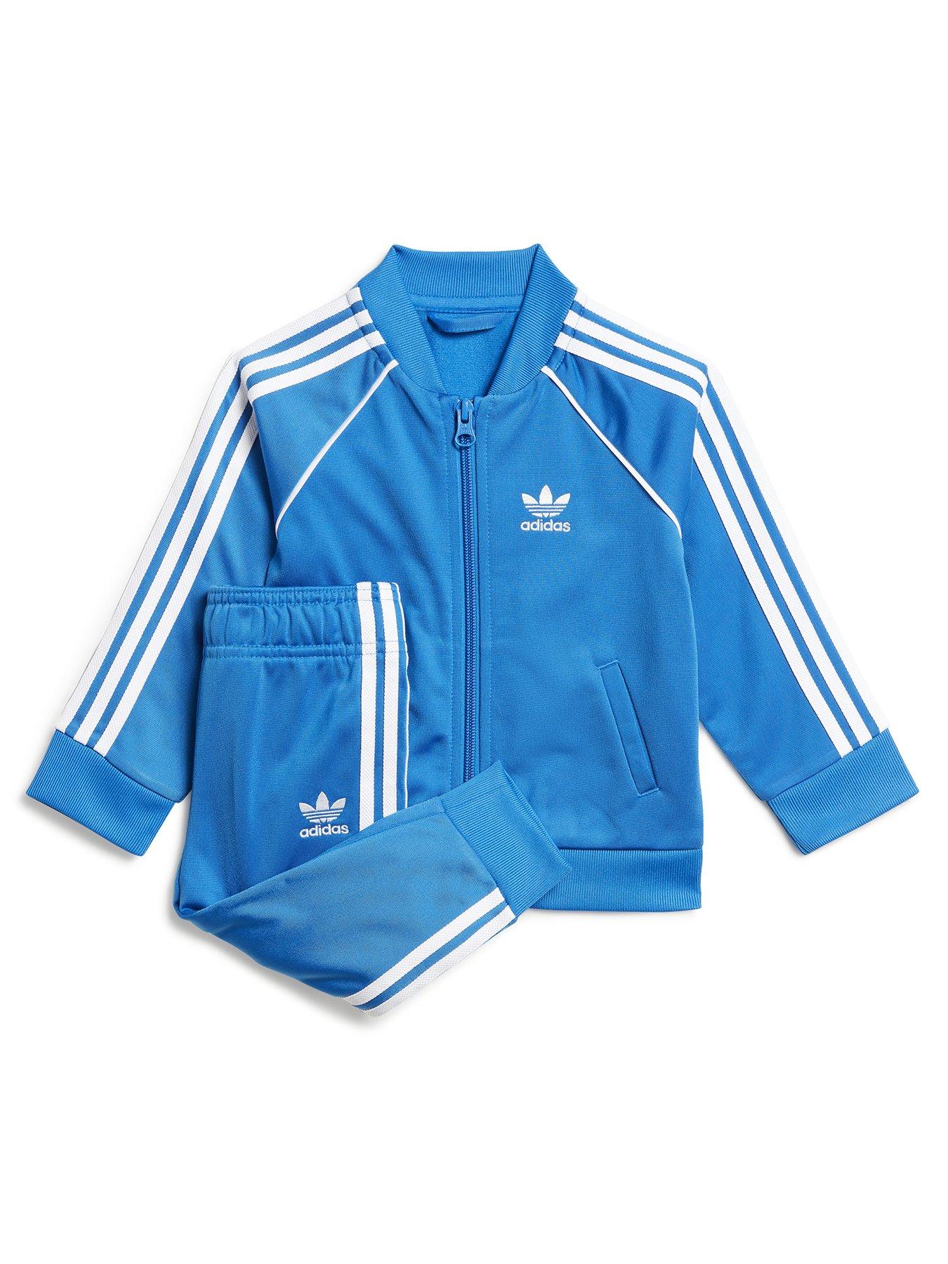 Adidas original 2025 superstar tracksuit blue