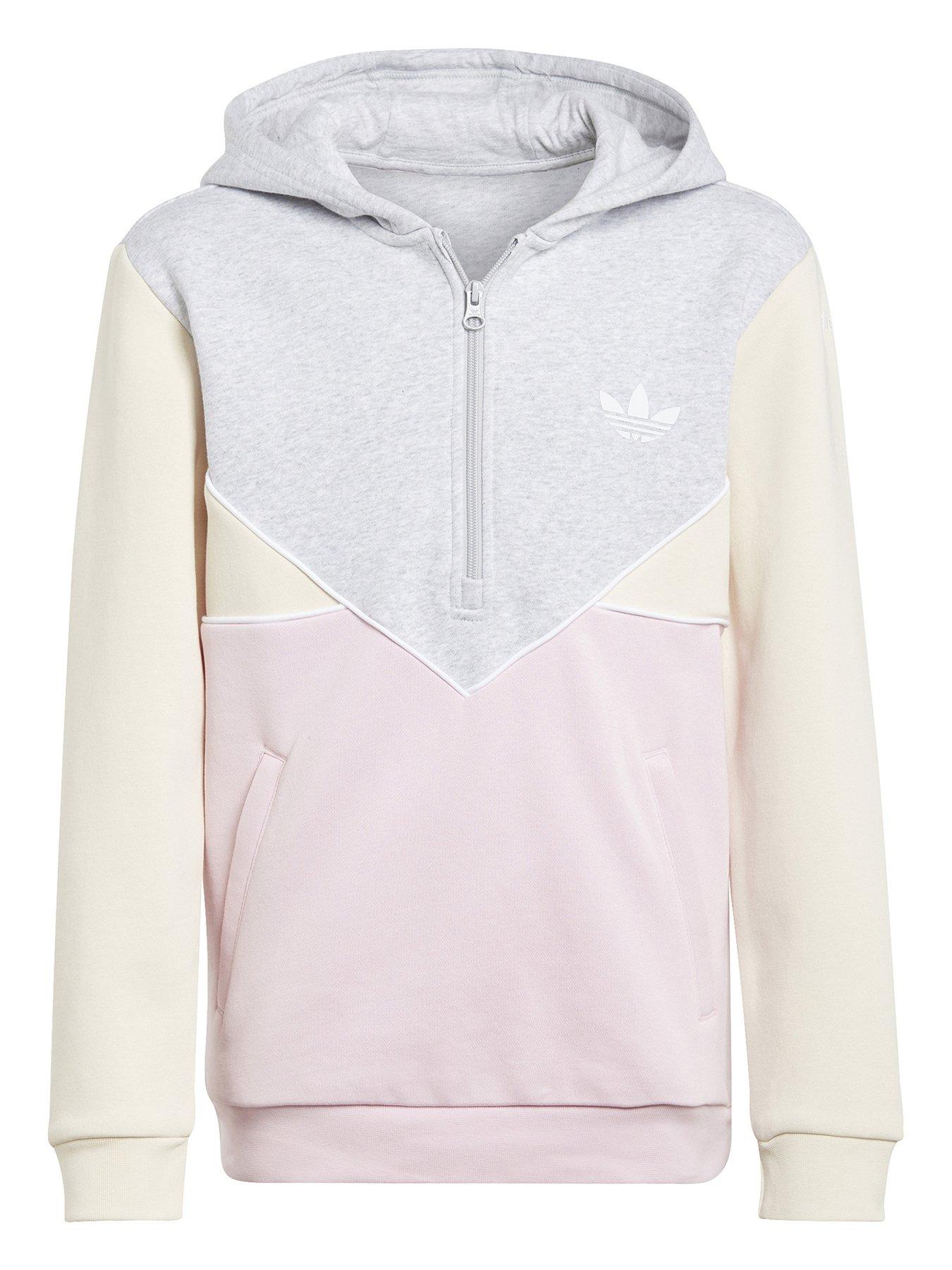 Clear pink hotsell adidas hoodie