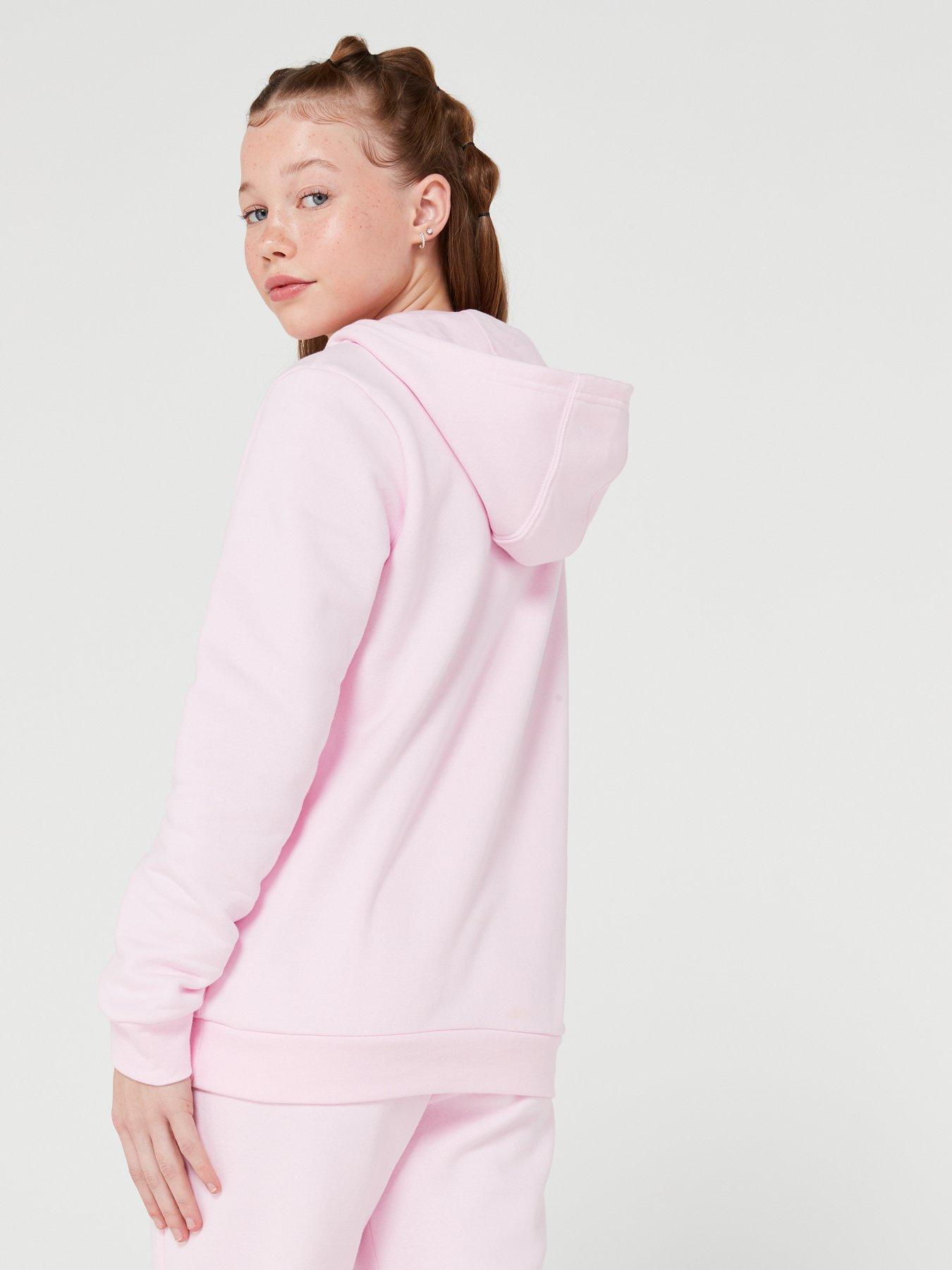 Adidas clear 2024 pink hoodie