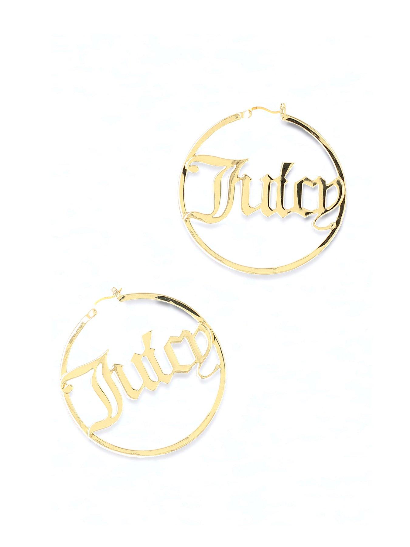 juicy-couture-branded-gold-plated-hoops