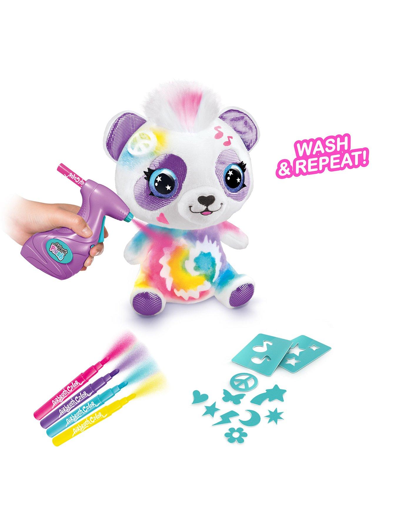 Image 3 of 8 of Airbrush Plush Panda