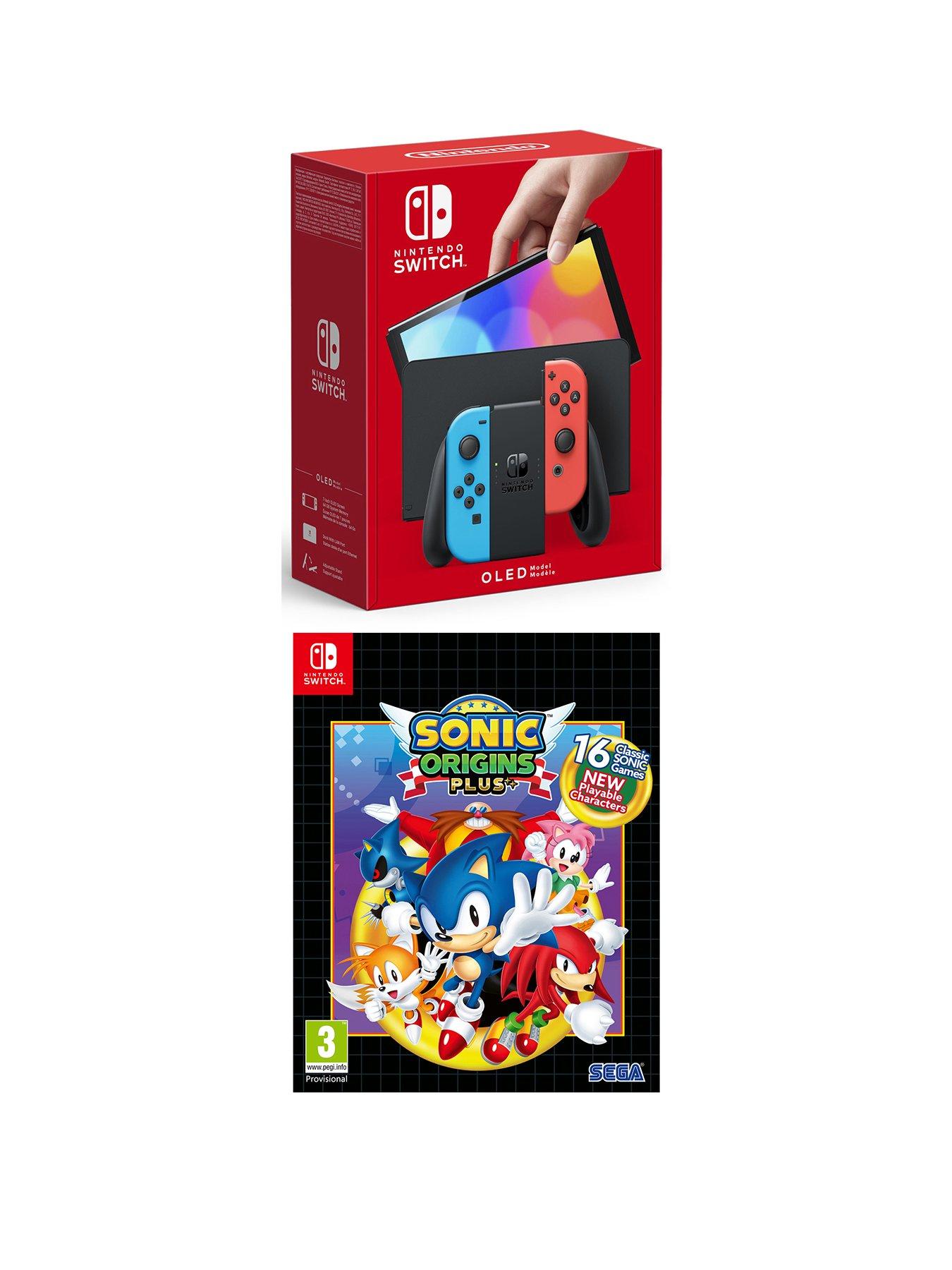 Nintendo Switch Neon Console & Super Mario Bros. Wonder