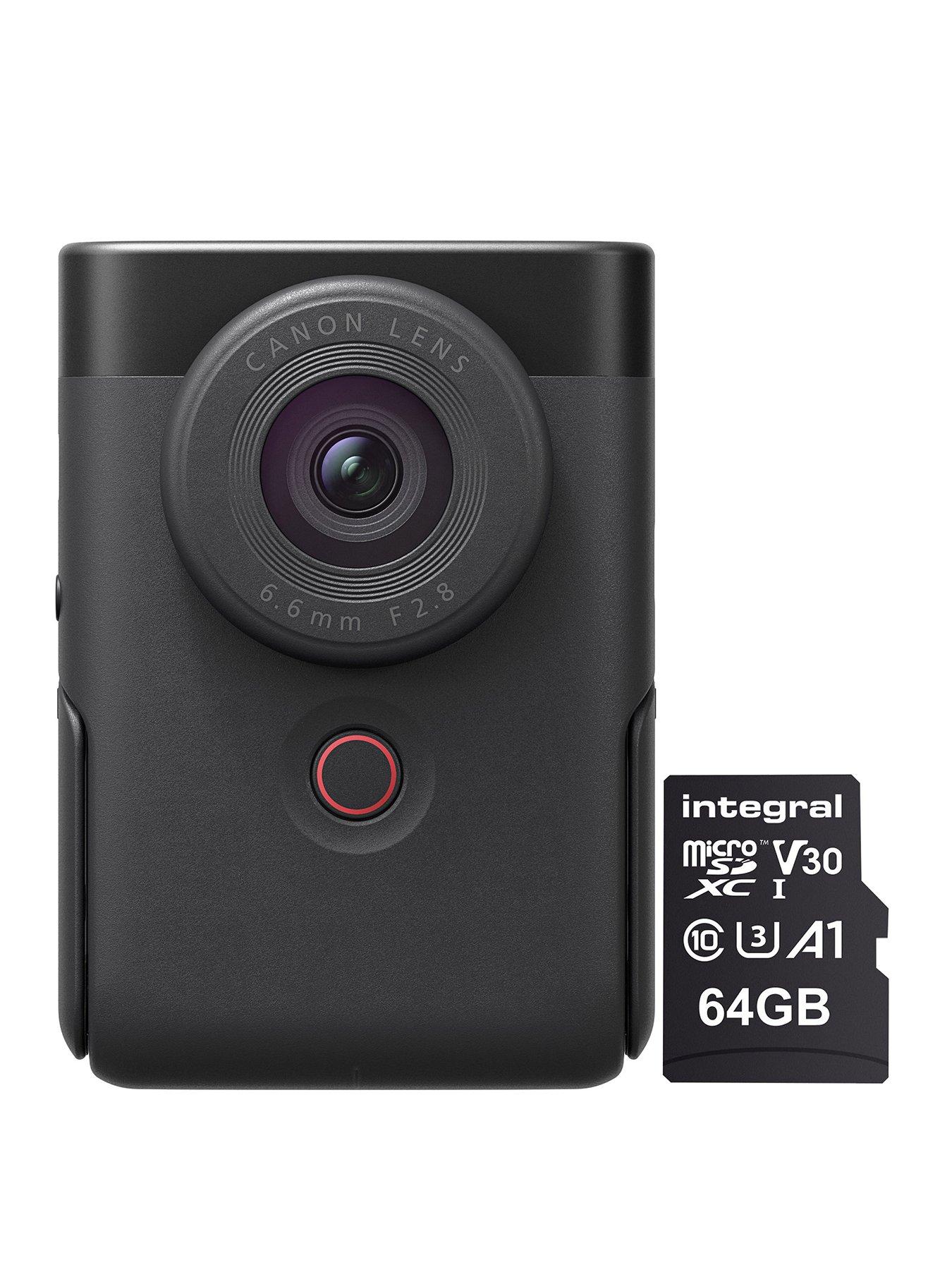 undefined PowerShot V10 Video Camera Vlogging Kit inc 64GB MicroSD Card