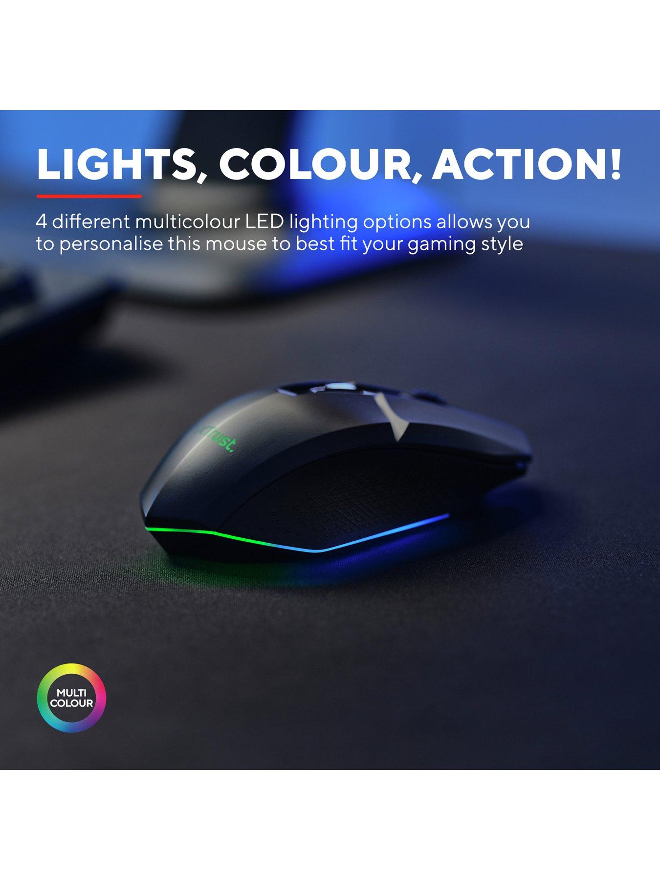  image of trust-gxt110-felox-rgb-light-up-wireless-gaming-mouse-black