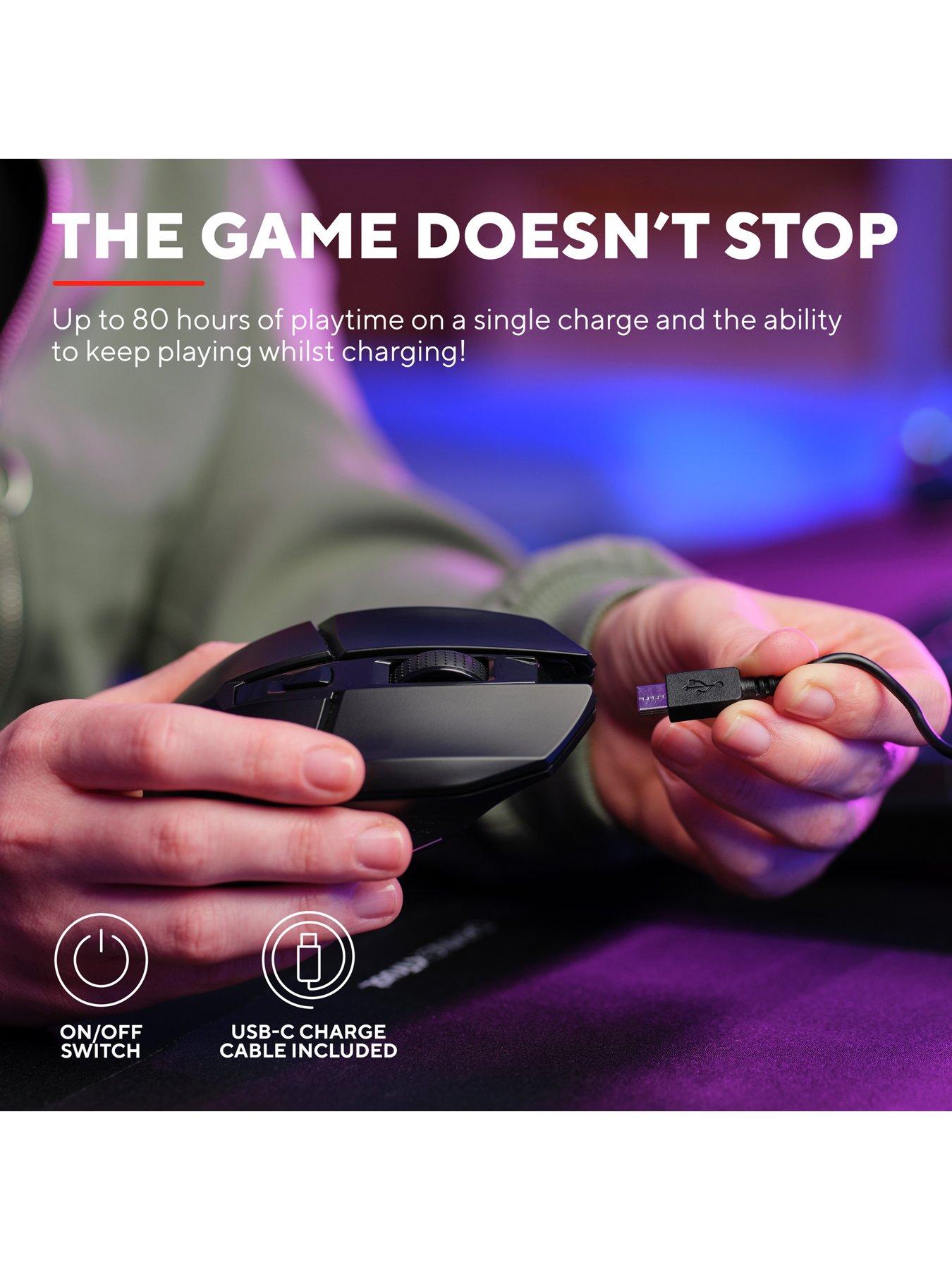  image of trust-gxt110-felox-rgb-light-up-wireless-gaming-mouse-black