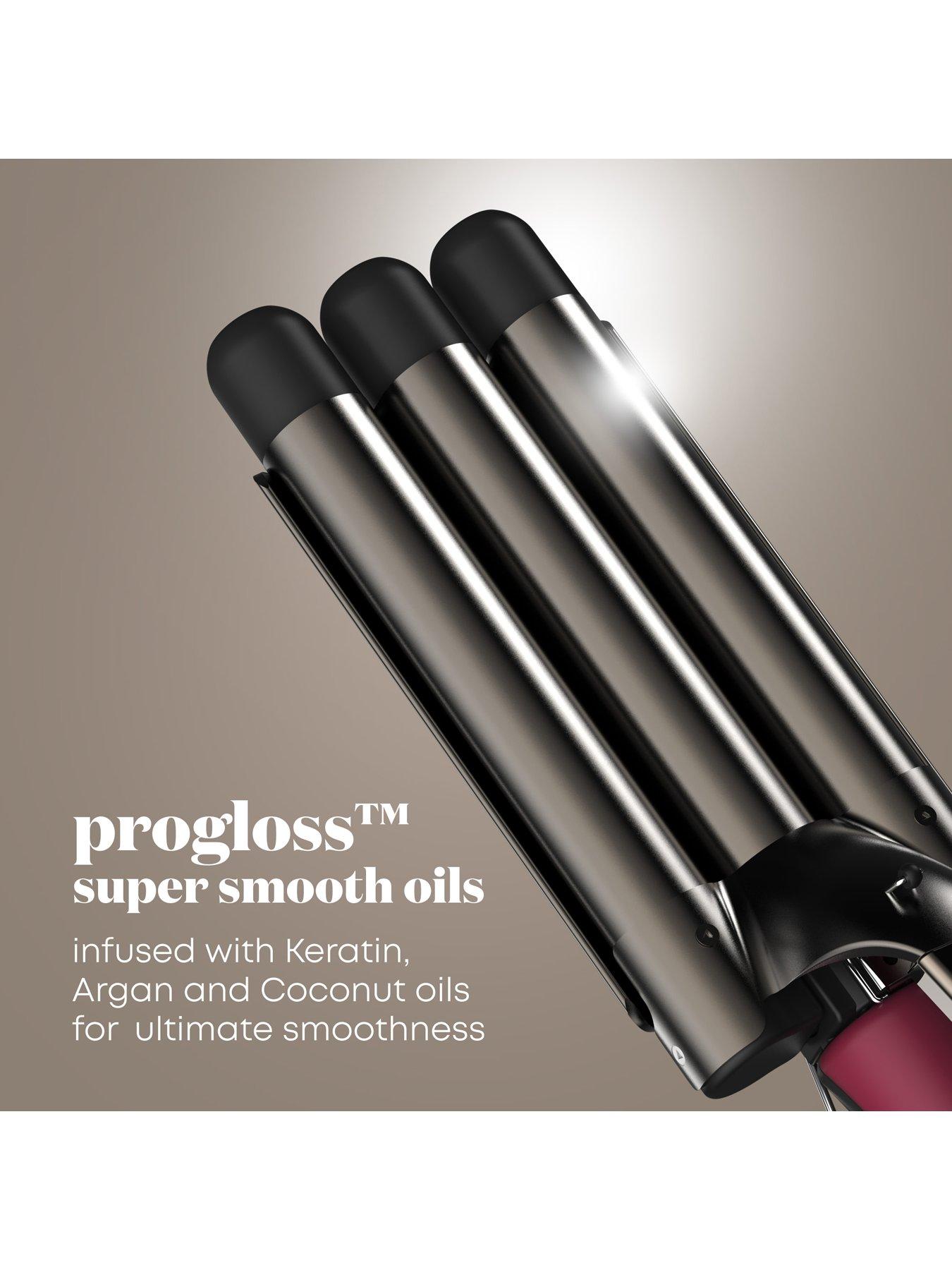 Image 6 of 7 of Revamp Progloss New Love Burgundy Platinum Beach Waver Gift Set