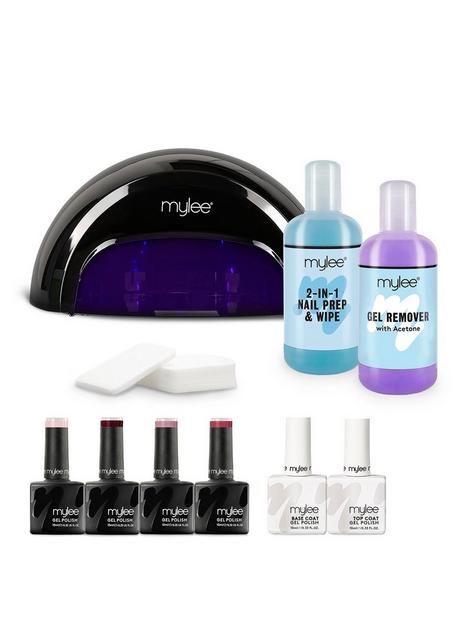 mylee-the-essentials-gel-nail-polish-led-lamp-kit-black