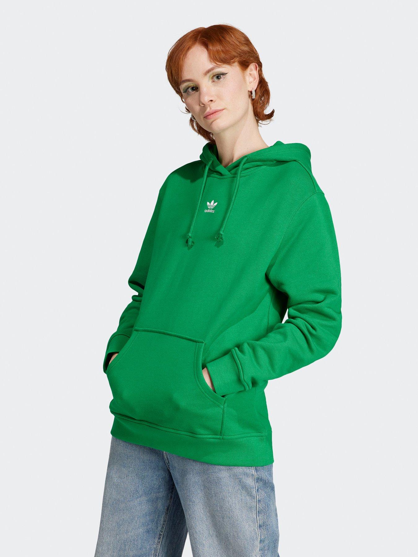 Adidas hoodie best sale women green