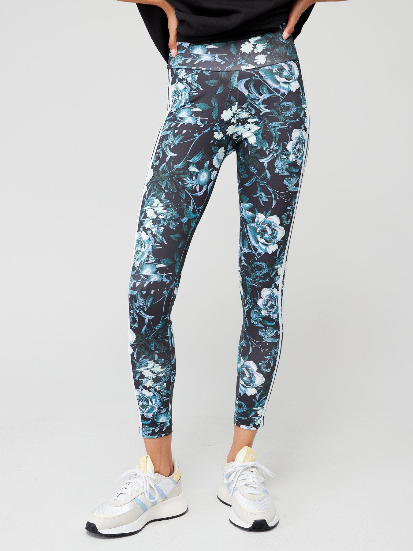 adidas Women's Train Essentials All Over Print Leggings - Grey