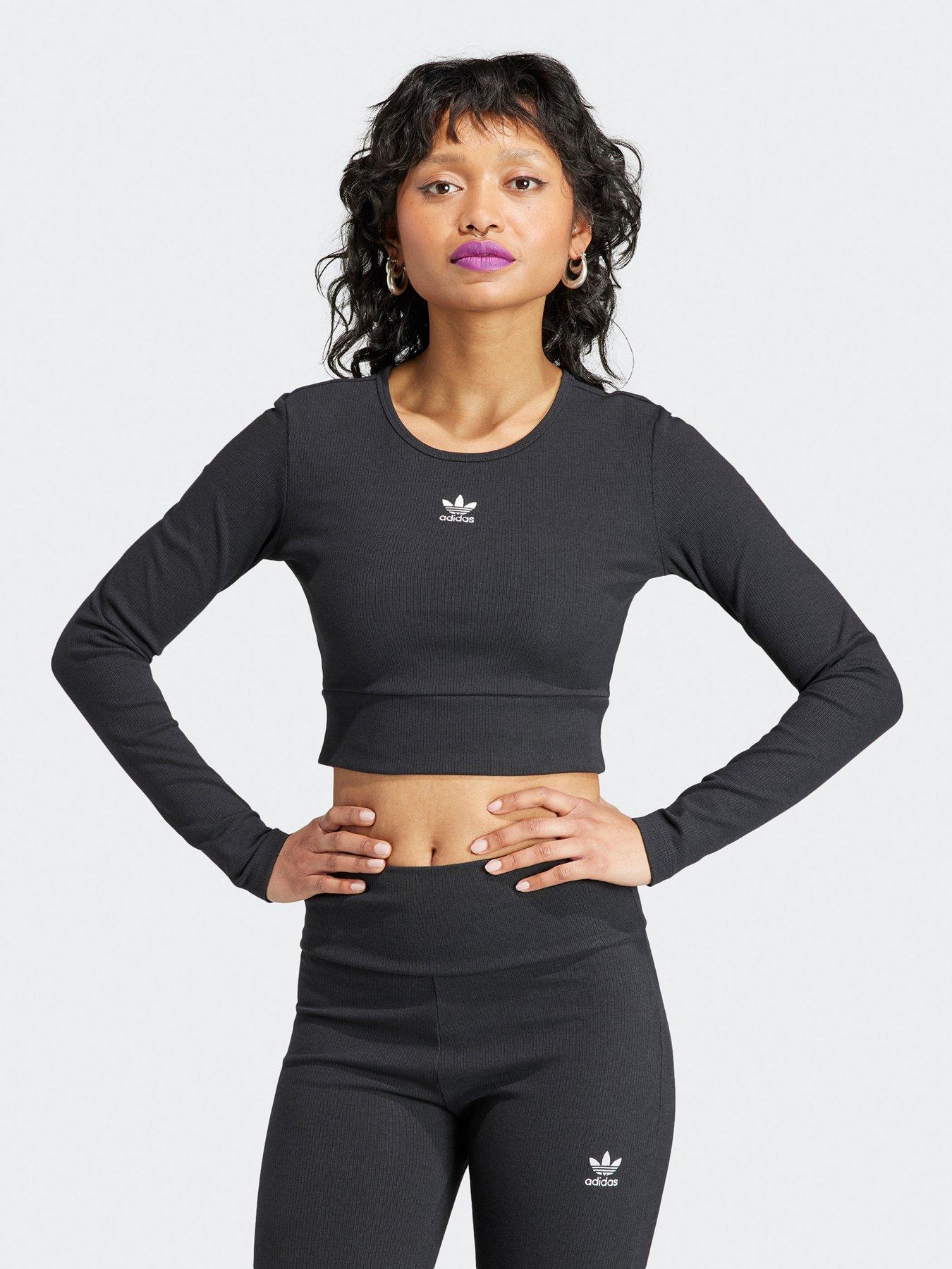 undefined Rib Longsleeve Tee - Black