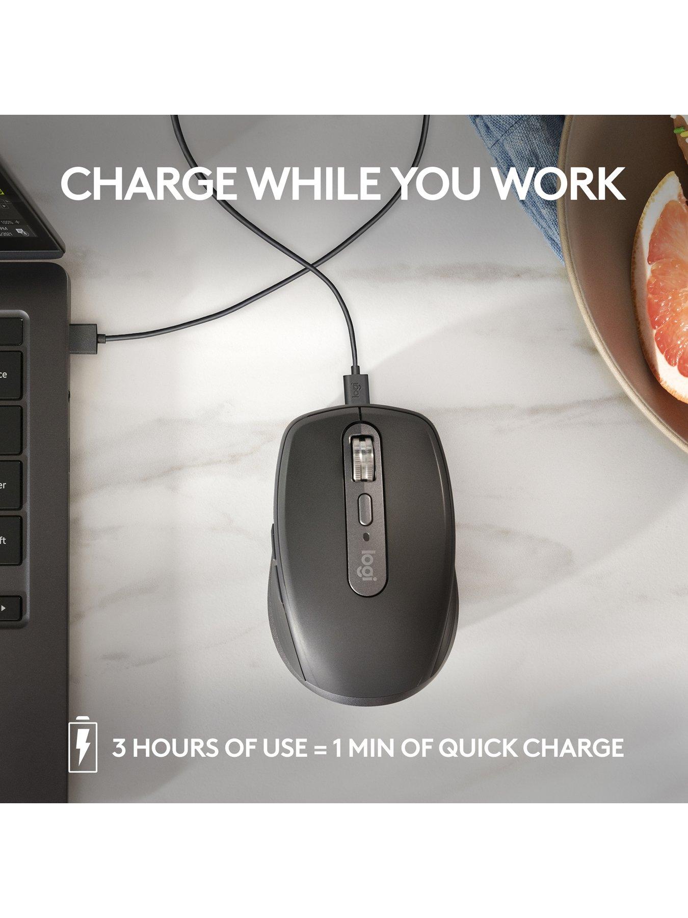 Image 7 of 8 of Logitech MX Anywhere 3S Compact Wireless Performance Mouse - Graphite&nbsp;