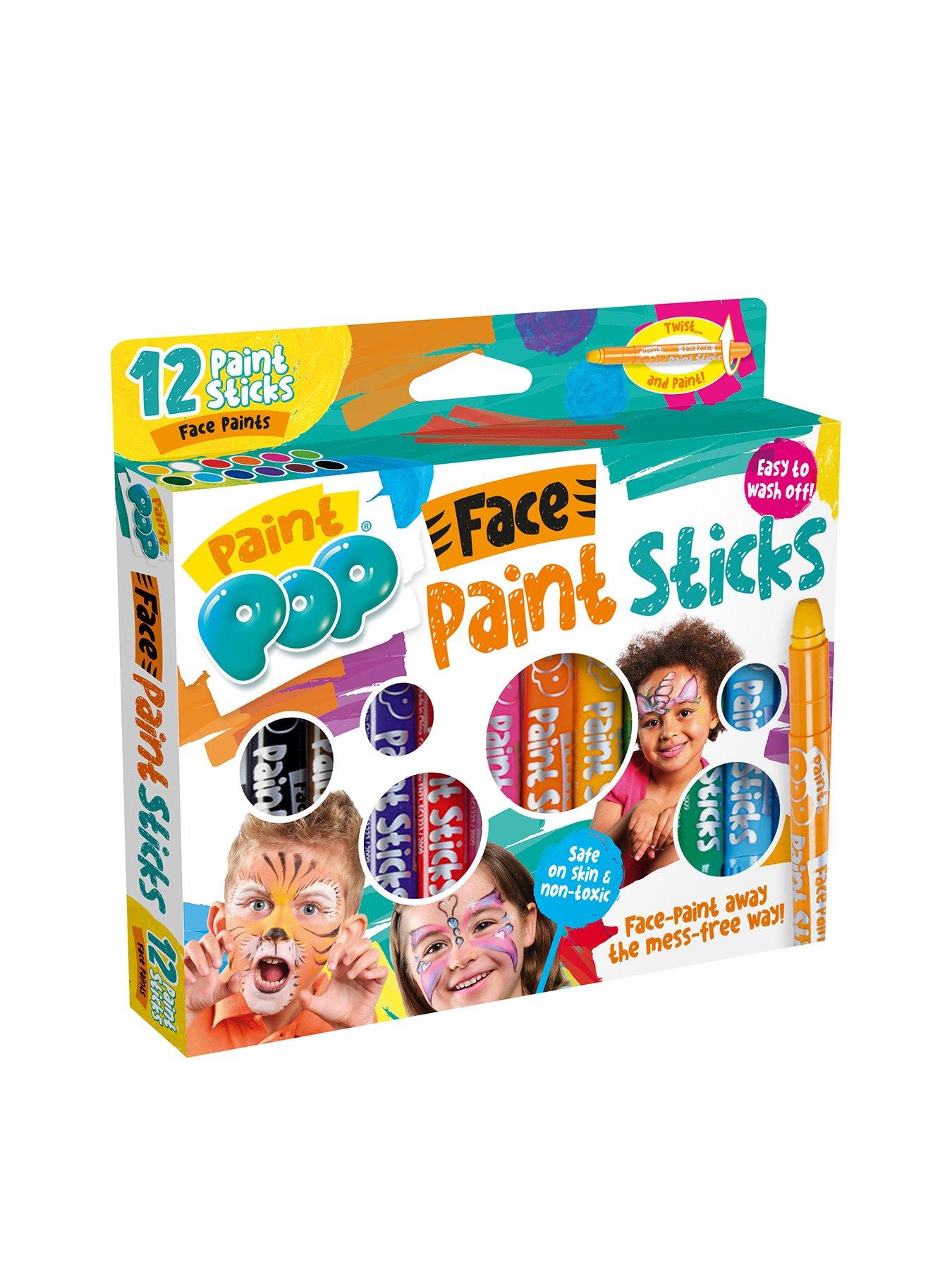 Image 1 of 6 of Paint Pop Face Paint Sticks 12 Pack
