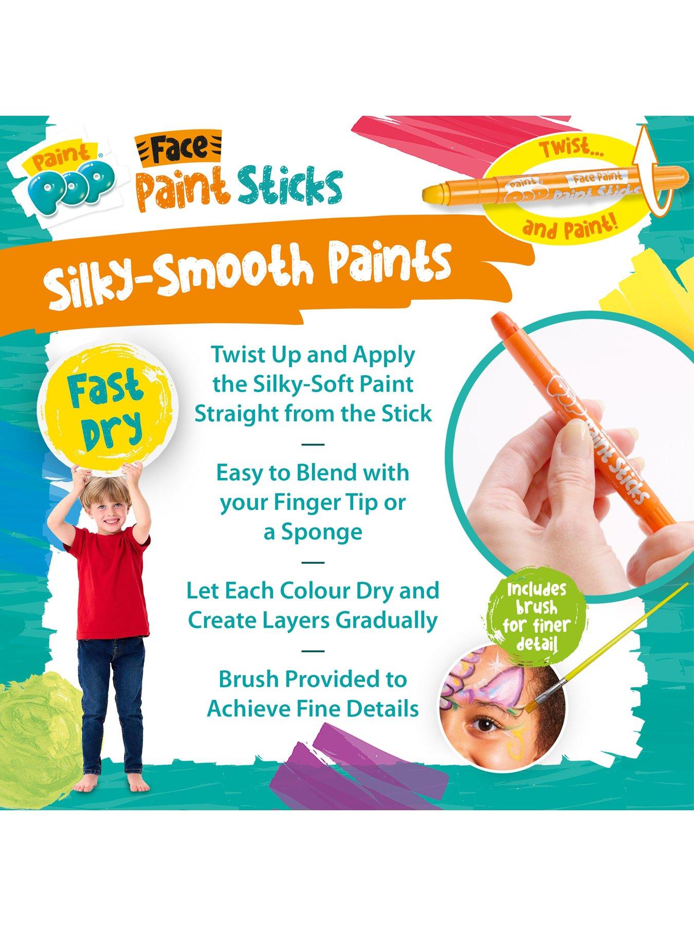 Image 3 of 6 of Paint Pop Face Paint Sticks 12 Pack