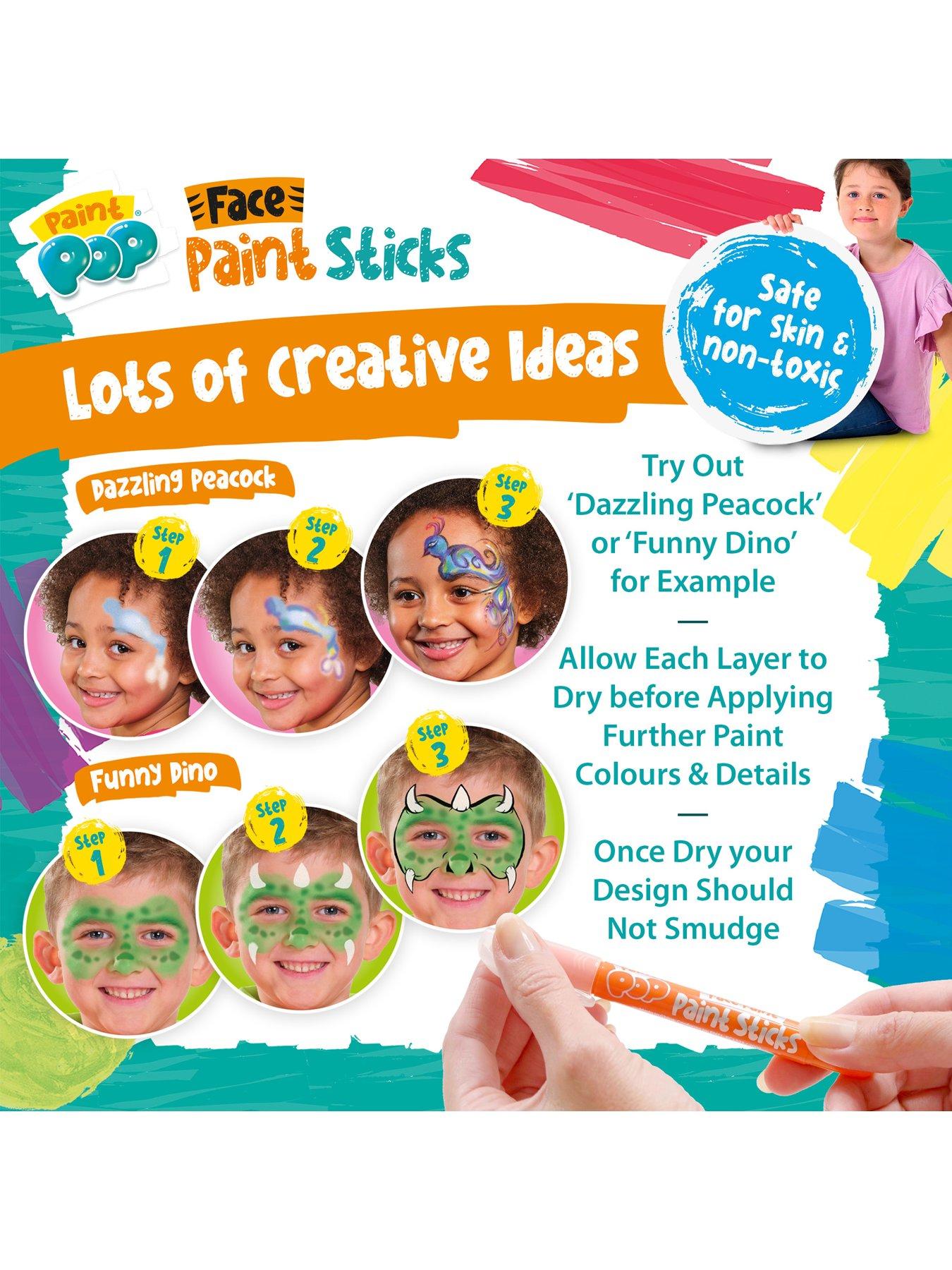Image 6 of 6 of Paint Pop Face Paint Sticks 12 Pack