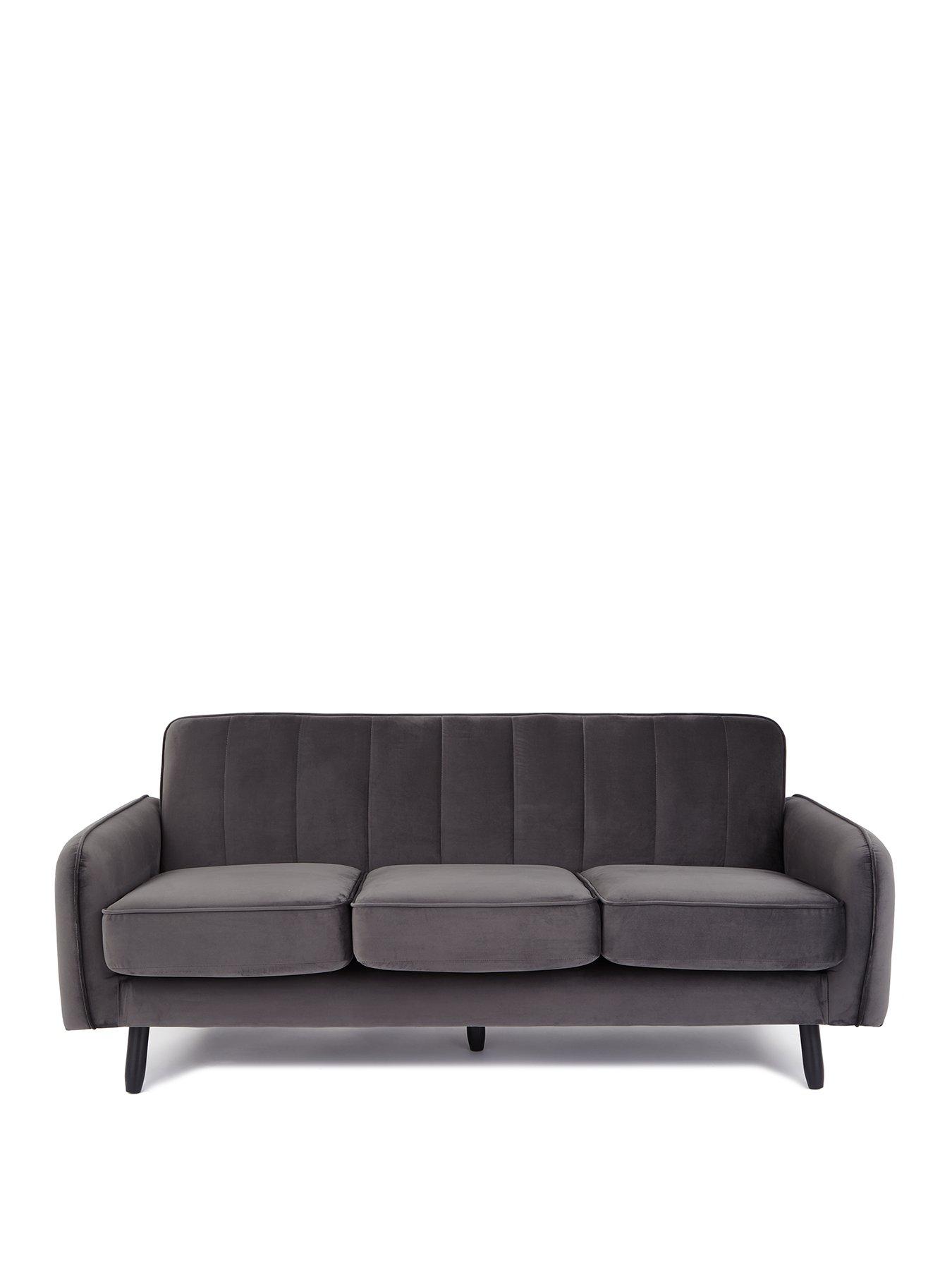 Image 2 of 7 of The Very Collection Jennifer Fabric Compact&nbsp;3 Seater Sofa&nbsp;- FSC&reg; Certified