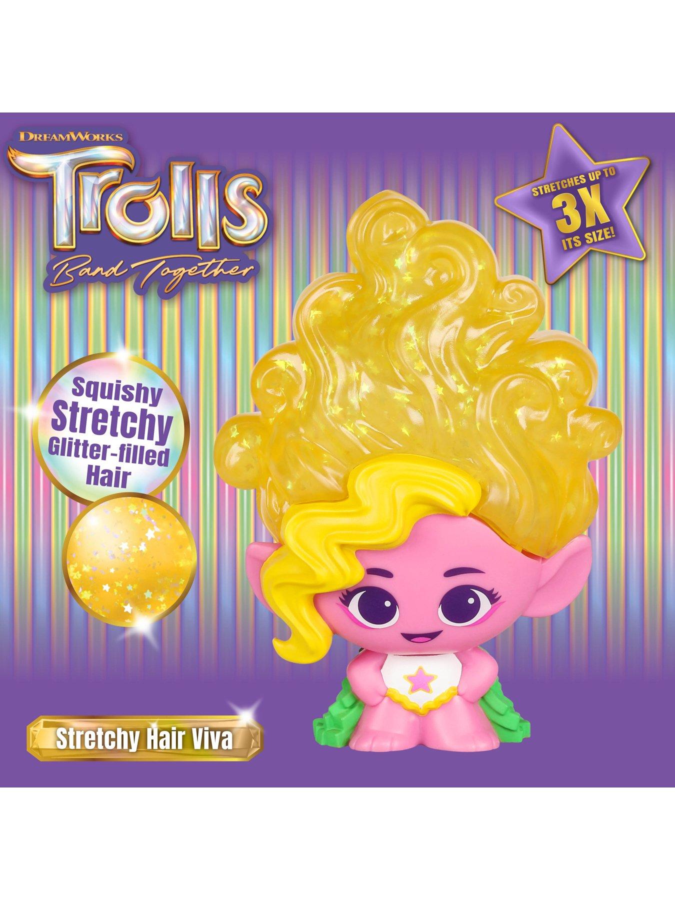 Jelli Crush Dreamworks Trolls Band Together Squish Doll pack- Poppy ...