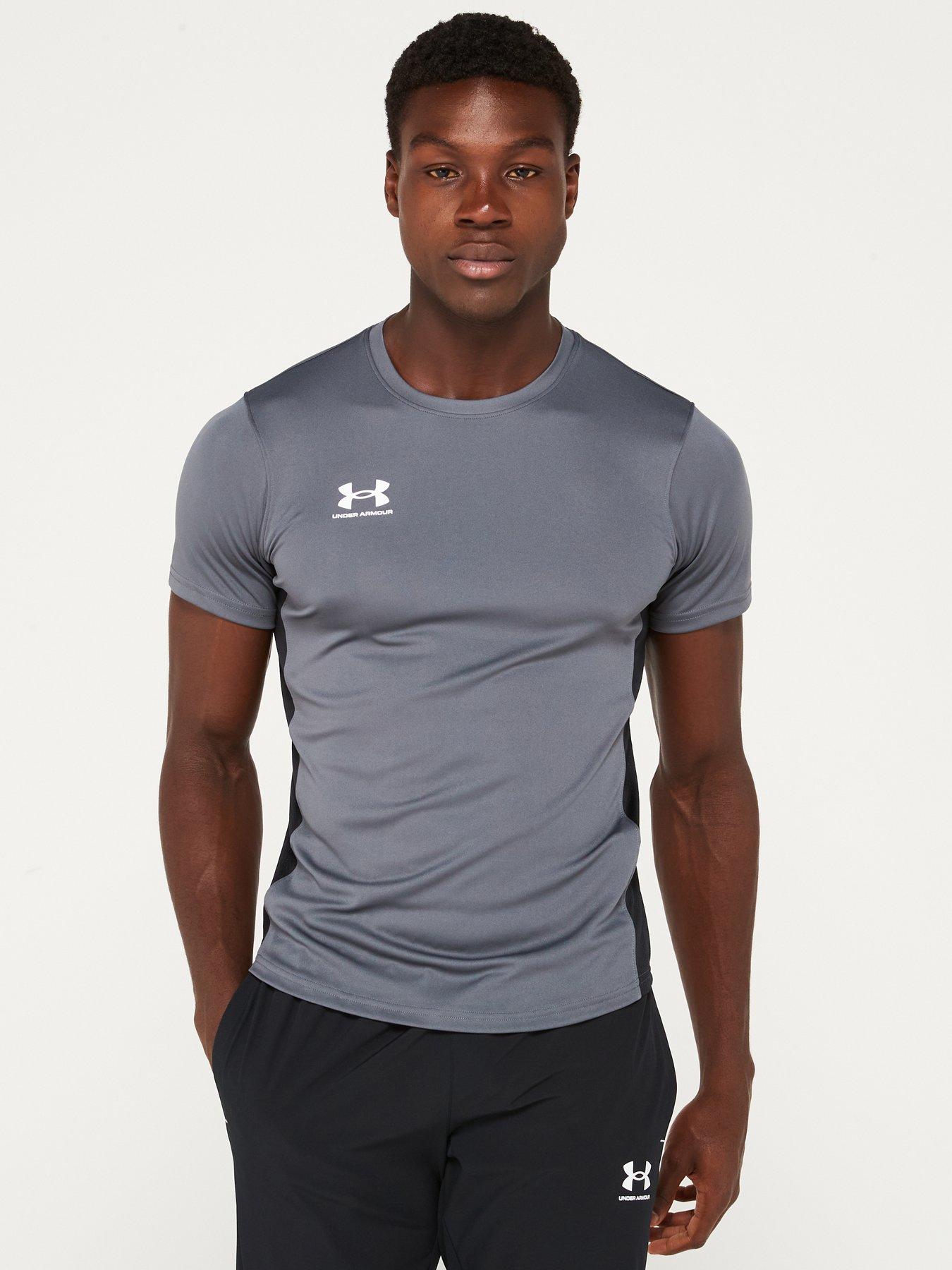 UNDER ARMOUR Mens Challenger T-shirt - Black