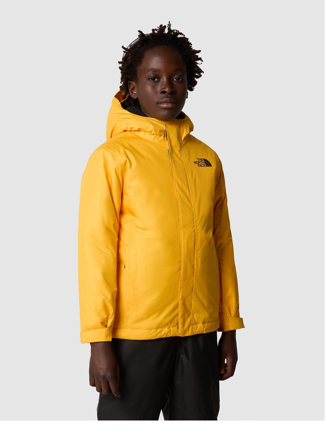 North face yellow clearance parka