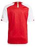  image of adidas-arsenal-junior-2324-home-stadium-replica-shirt-red