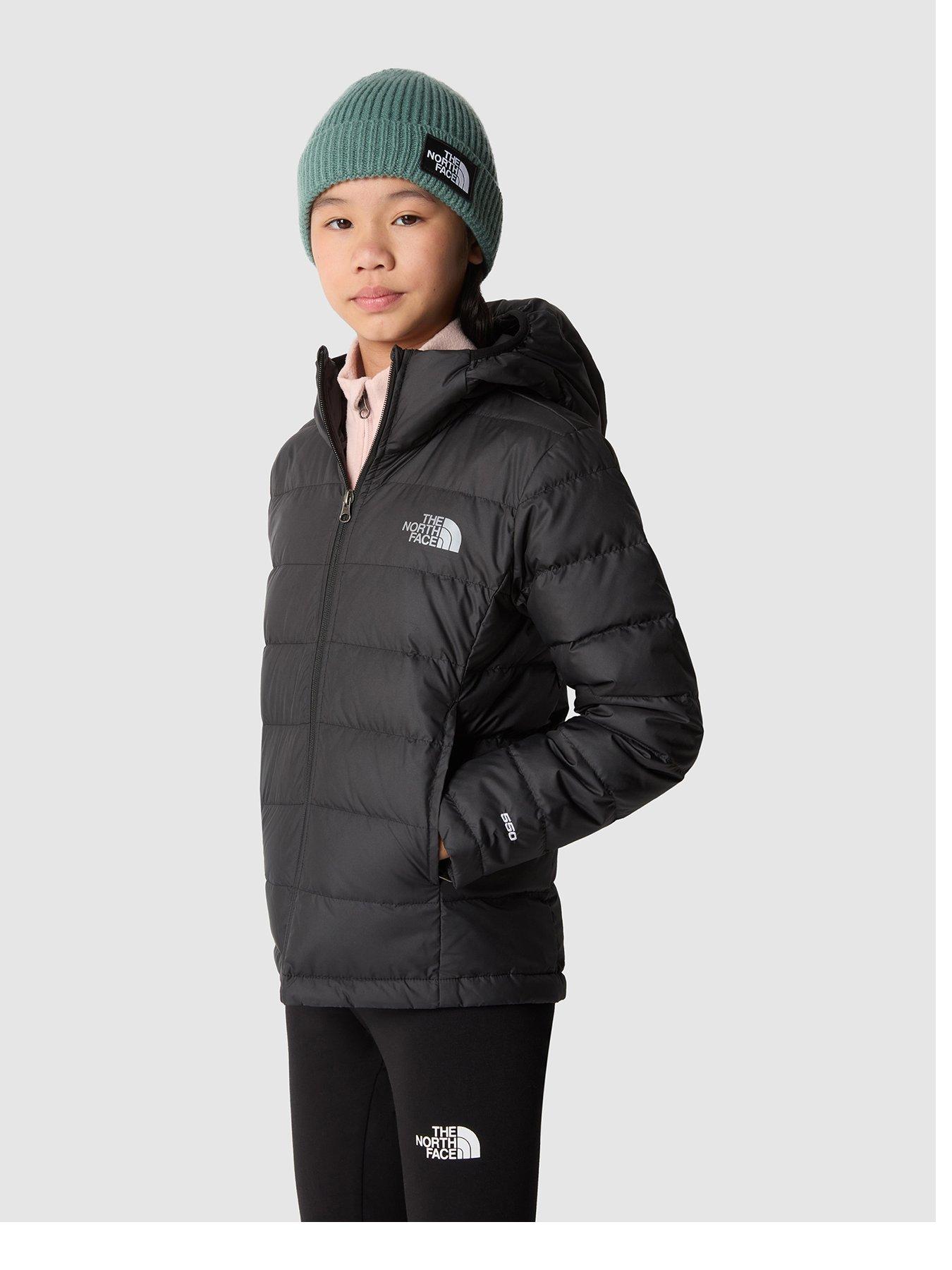 THE NORTH FACE Girls Never Stop Down Jacket Black littlewoods