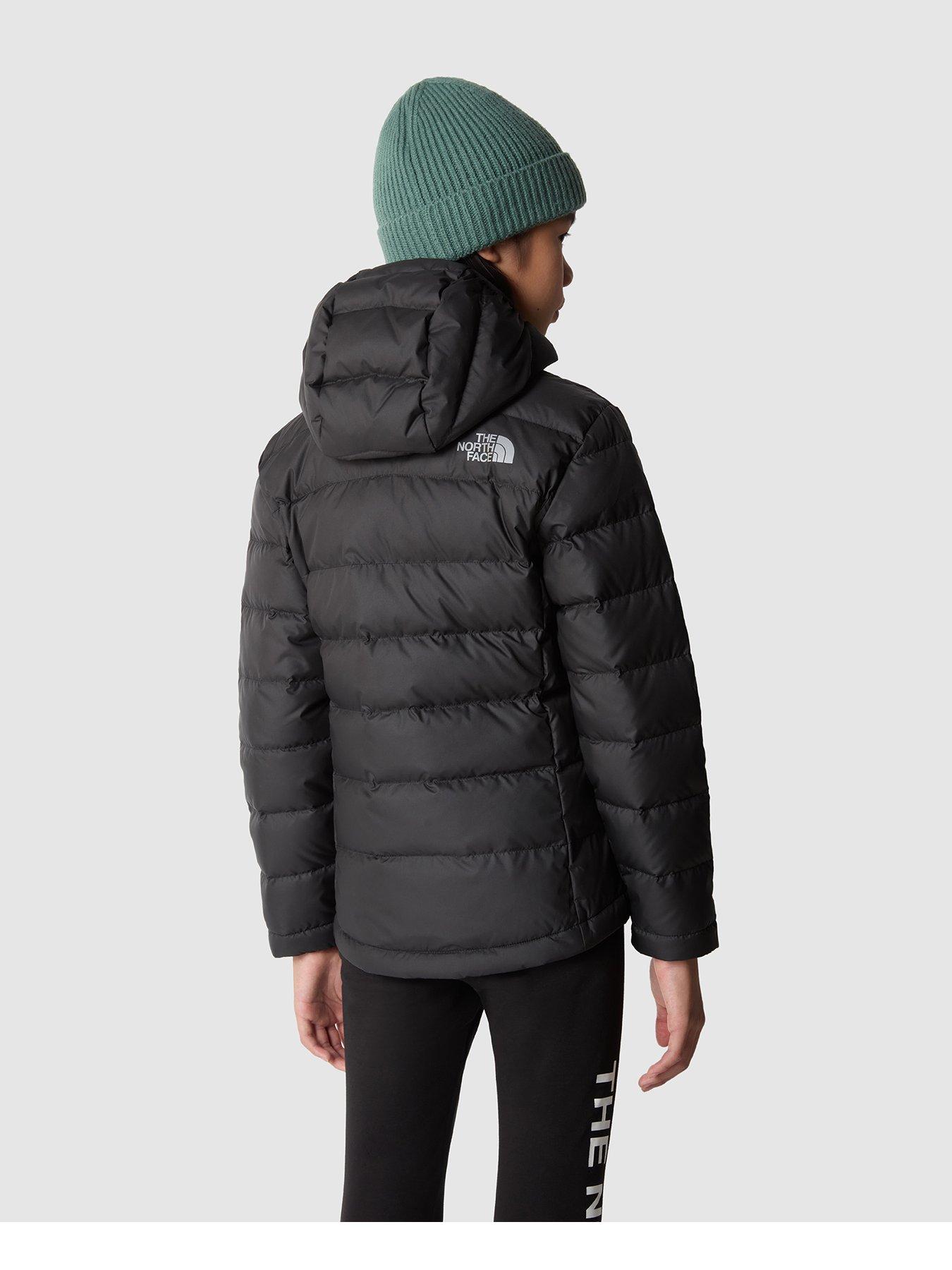 North face girls black coat online