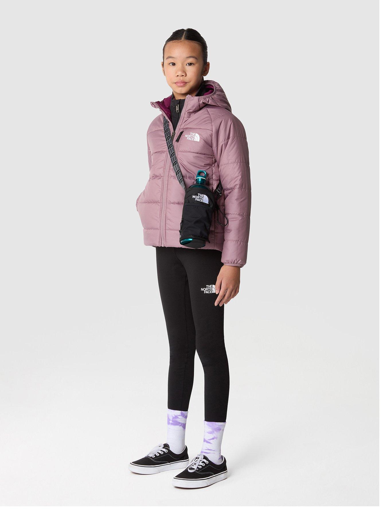 Girls purple north hot sale face jacket