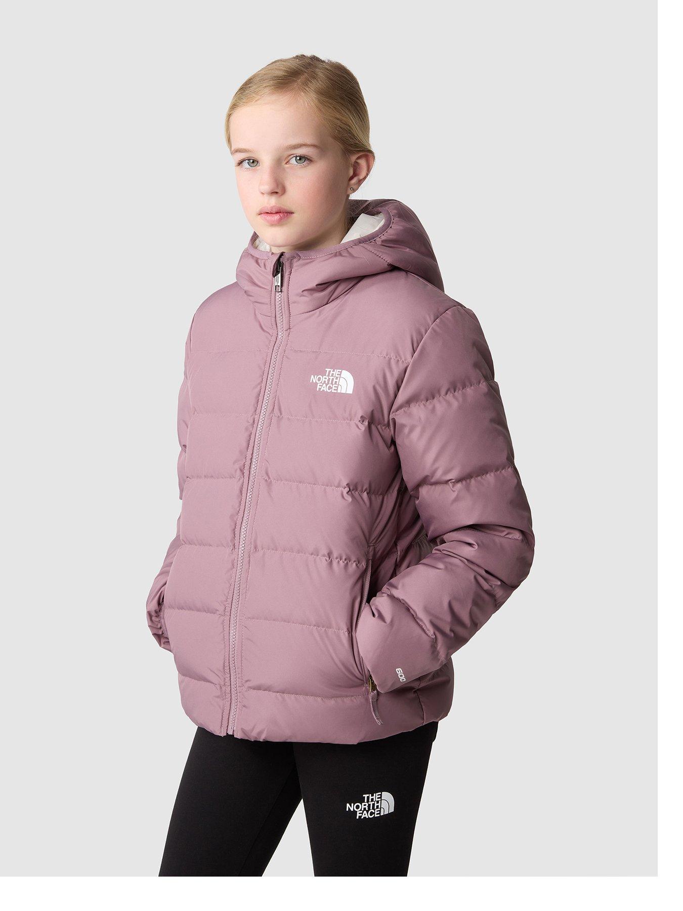 THE NORTH FACE Girls Reversible North Down Hooded Jacket Light