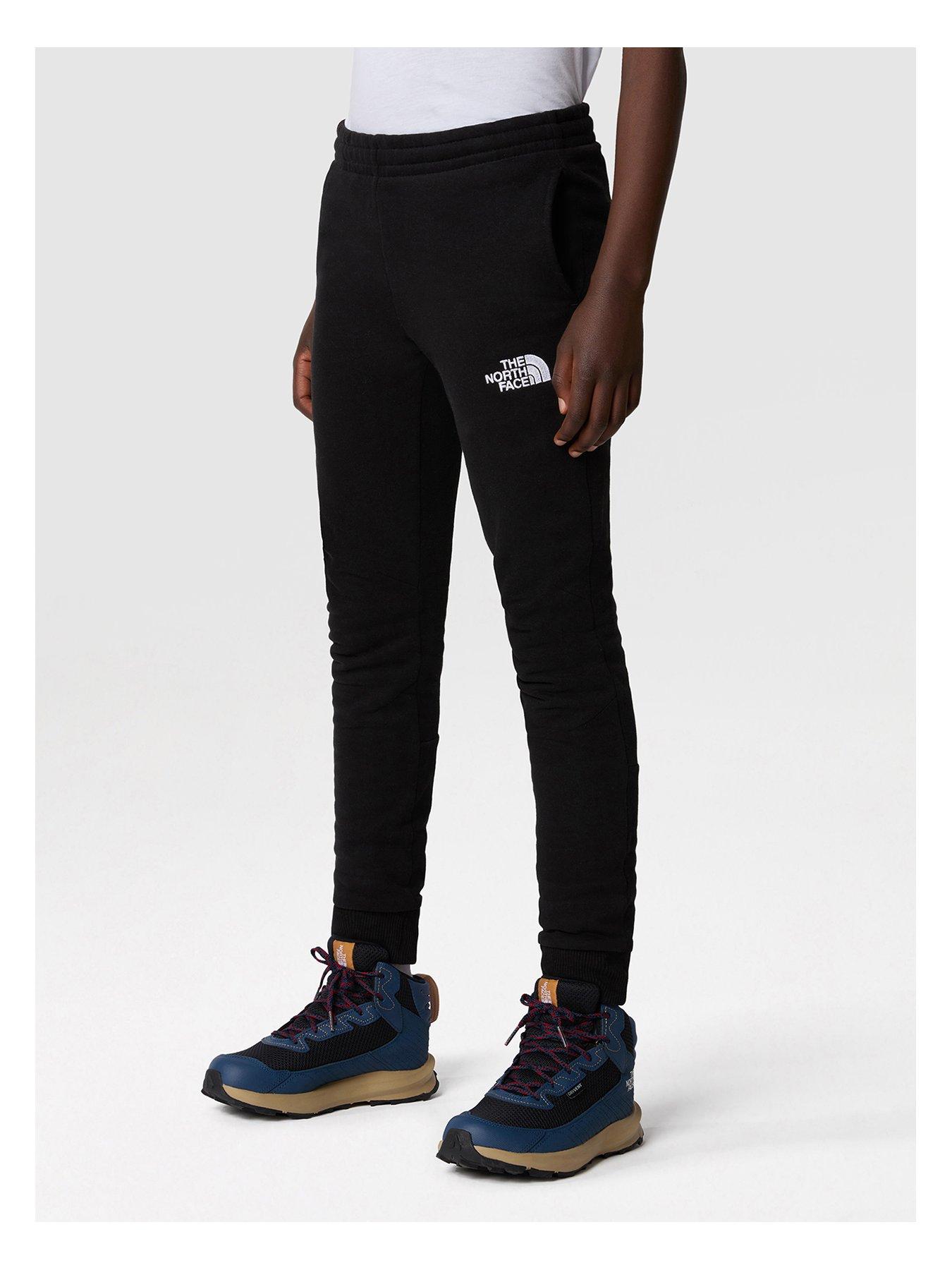 North face black online joggers