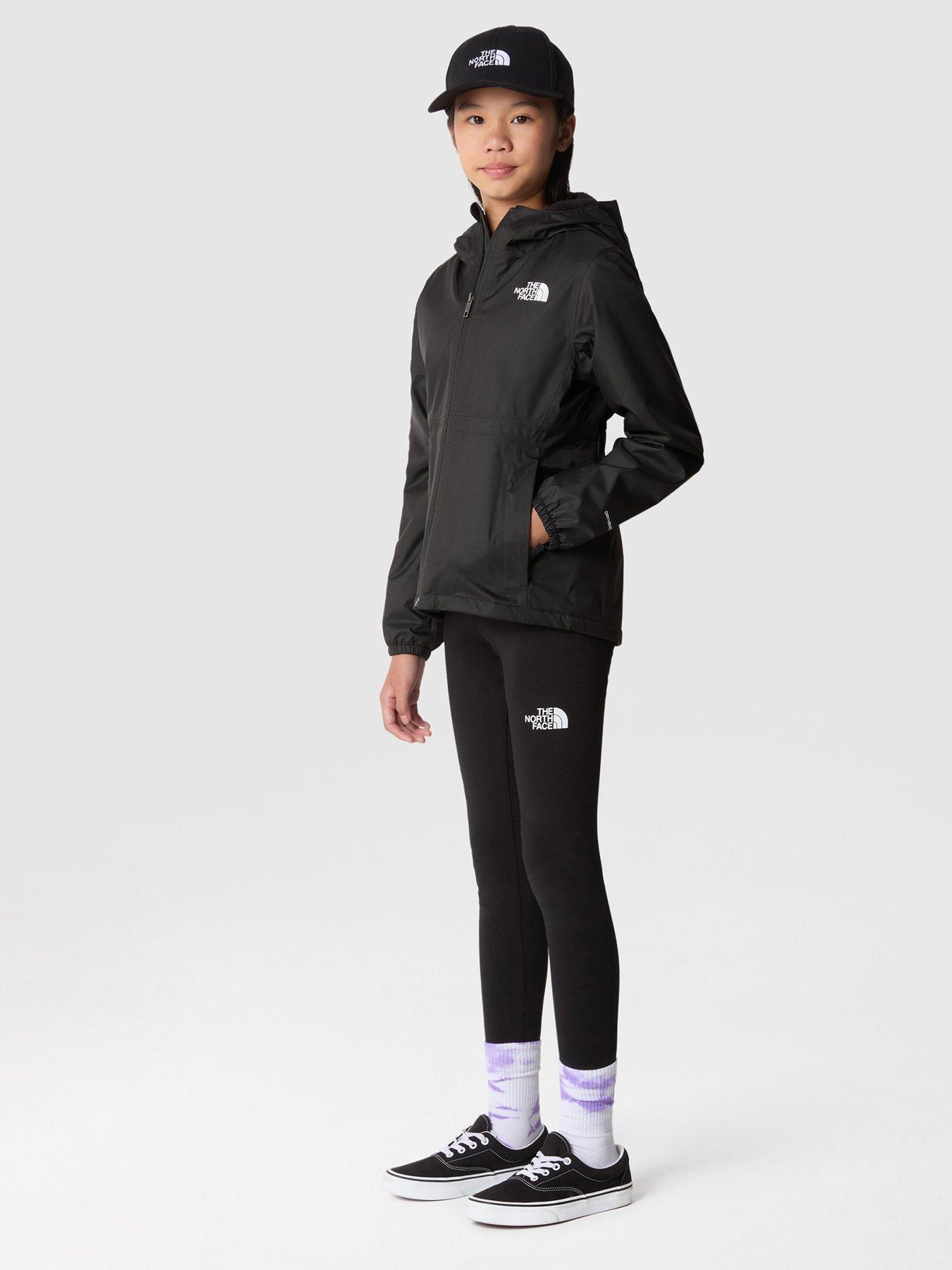 THE NORTH FACE Girls Warm Storm Rain Jacket Black littlewoods