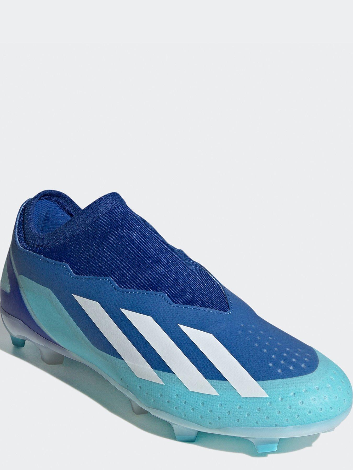 Adidas x 19.3 laceless on sale blue