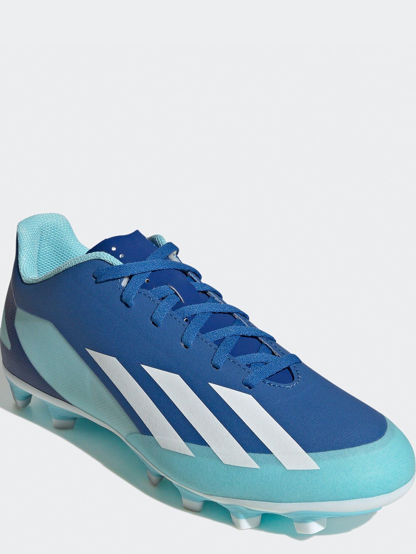 adidas Mens X Crazy Fast.4 Firm Ground Football Boot Blue