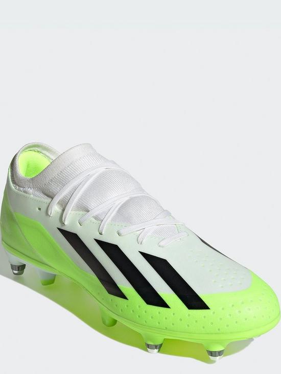 stillFront image of adidas-mens-x-3-soft-ground-football-boot-white