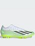  image of adidas-mens-x-speed-form2-firm-ground-football-boot-white