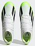  image of adidas-mens-x-laceless-speed-form3-firm-ground-football-boot-white