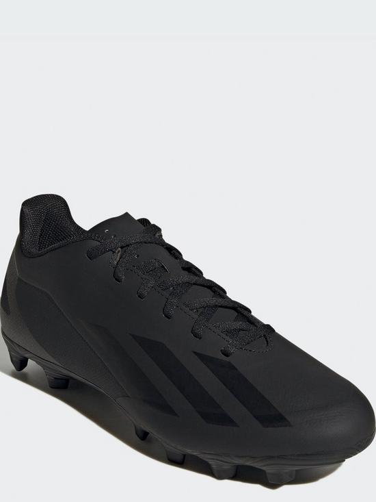stillFront image of adidas-mens-x-speedportal4-firm-ground-football-boot-black