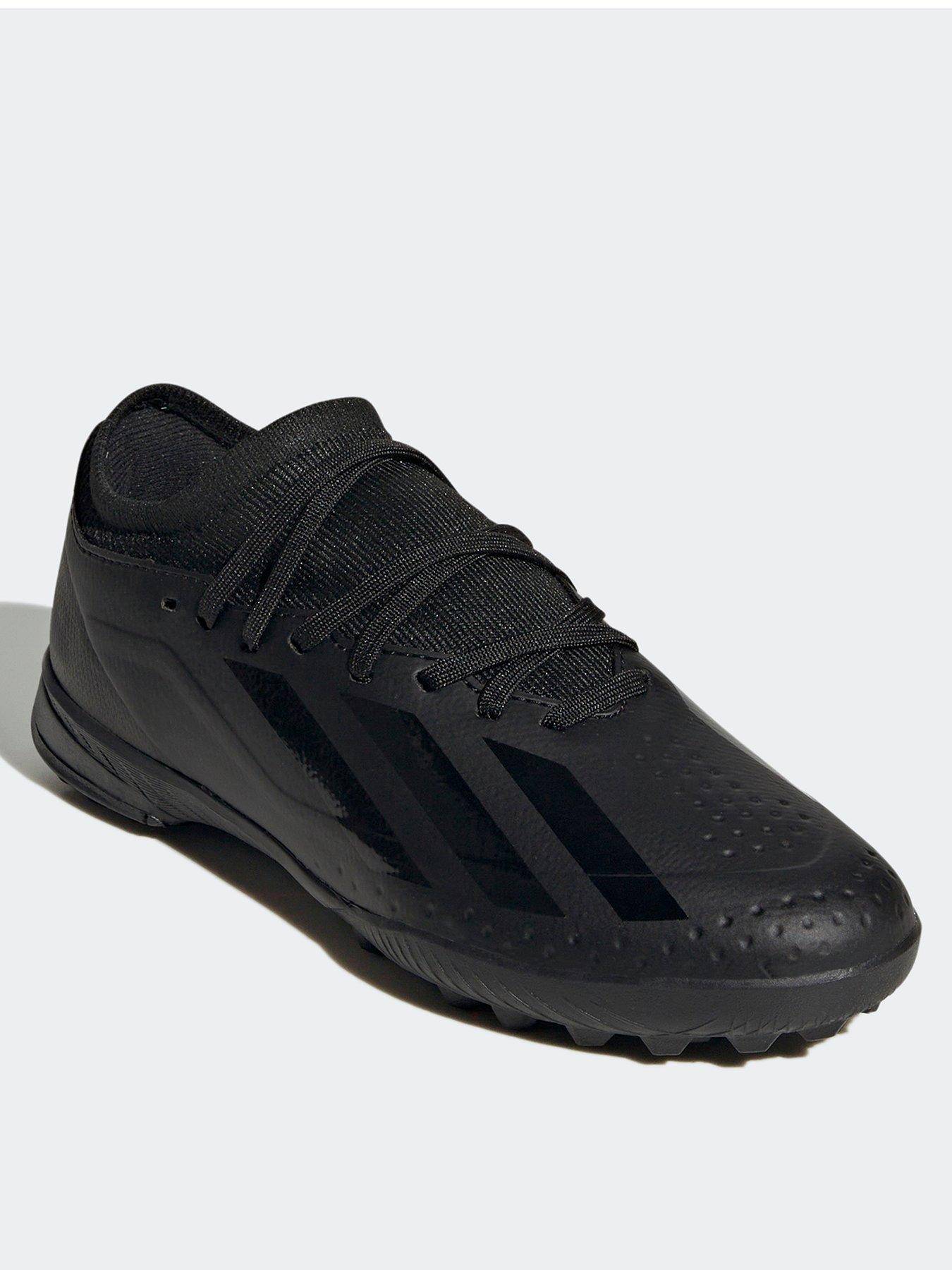 stillFront image of adidas-junior-x-speedportal3-astro-turf-football-boot-black
