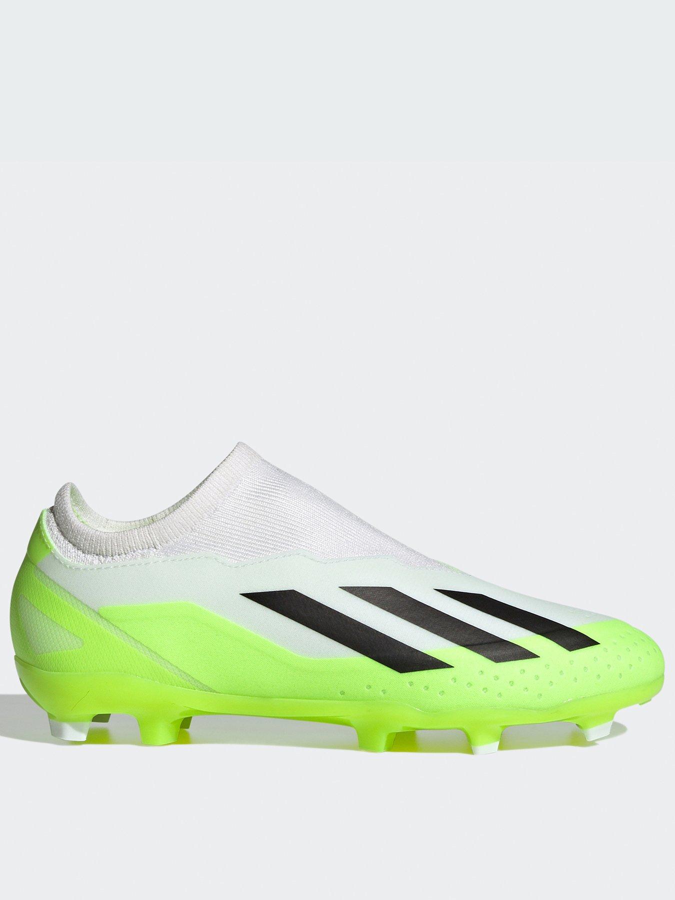 adidas Junior X Laceless Speed Form.3 Firm Ground Football Boot littlewoods