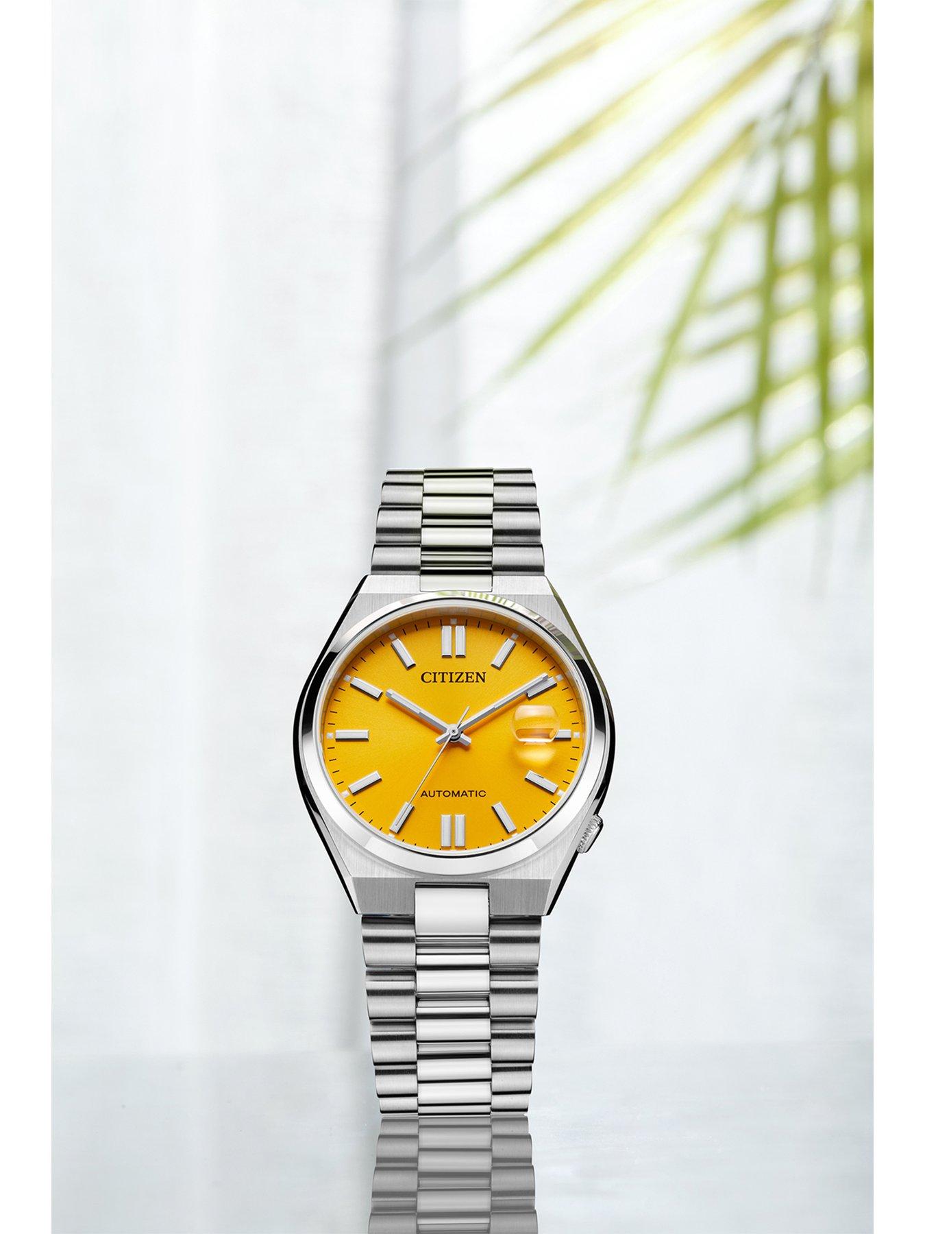 Image 6 of 7 of Citizen Tsuyosa Yellow 40mm Dial Automatic Watch