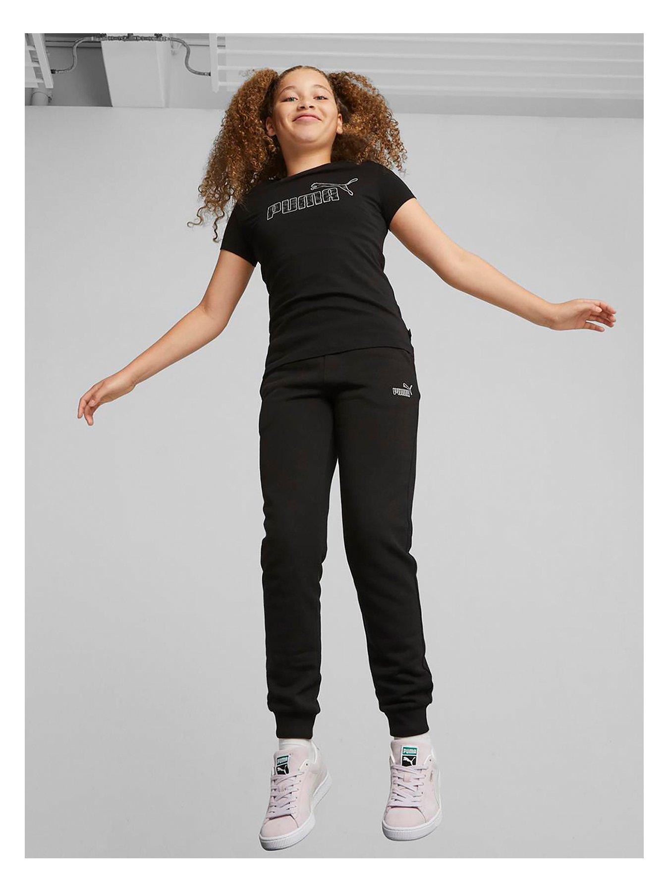 Girls puma online sweatpants