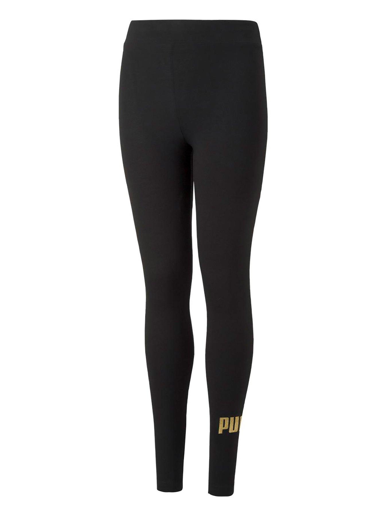 Puma Girls Ess+ Animal Aop Leggings - Brown