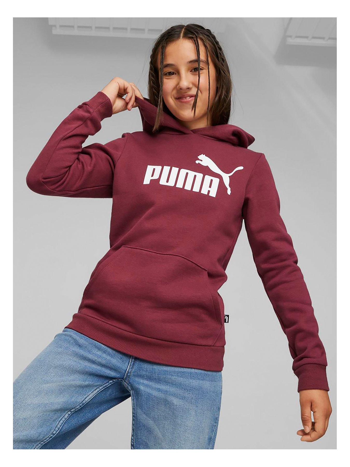 Puma on sale girls hoodie