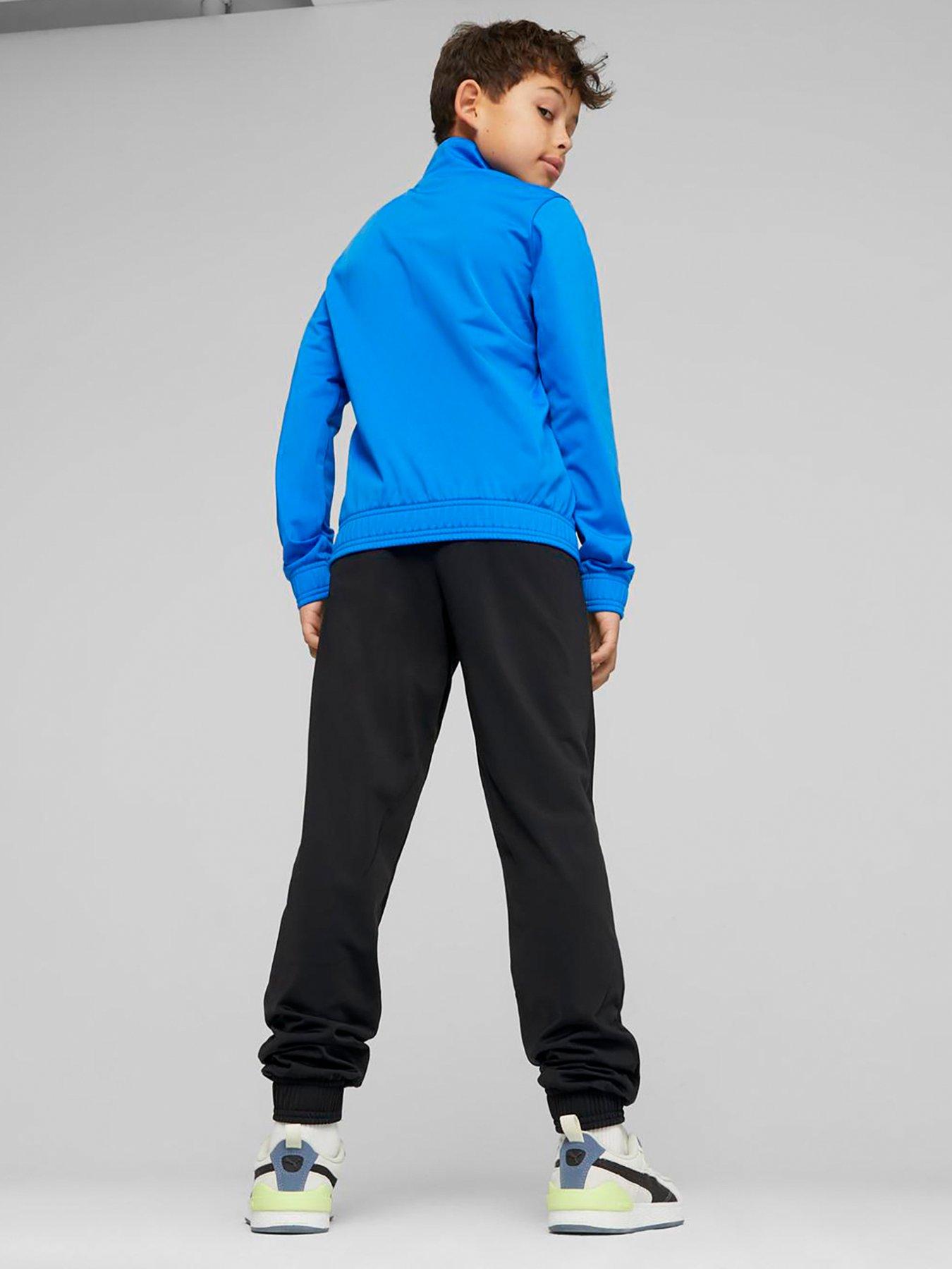 Image 2 of 3 of Puma Boys Poly Tracksuit - Blue