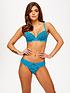  image of ann-summers-sexy-lace-planet-brazilian-tealnavy