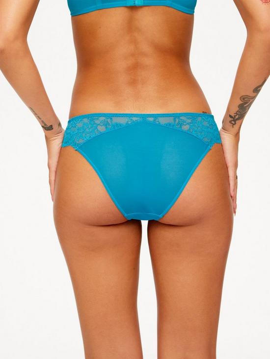 stillFront image of ann-summers-sexy-lace-planet-brazilian-tealnavy