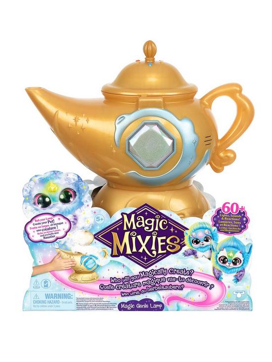 front image of magic-mixies-magic-genie-lamp-blue