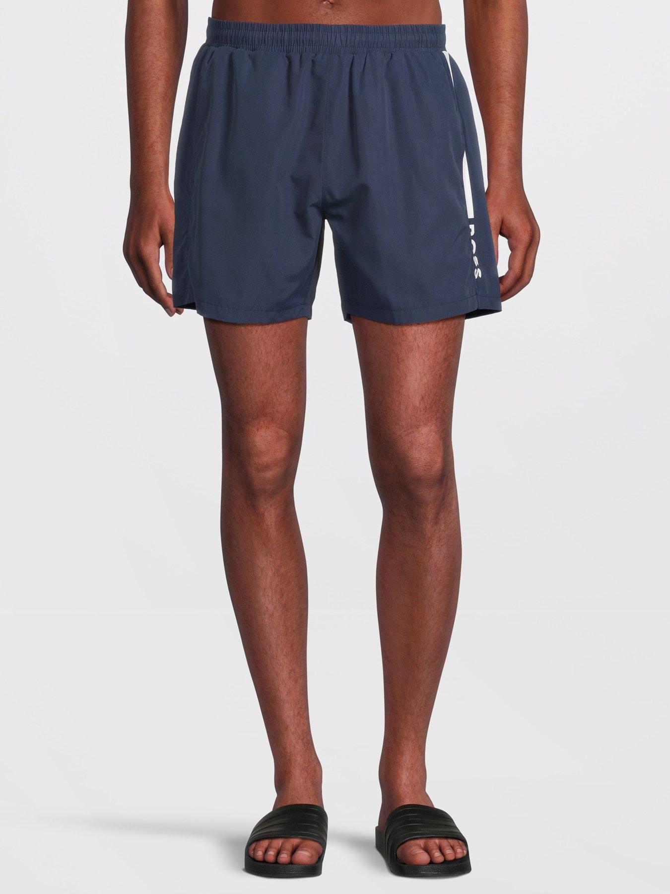 BOSS Dolphin Swim Shorts - Navy