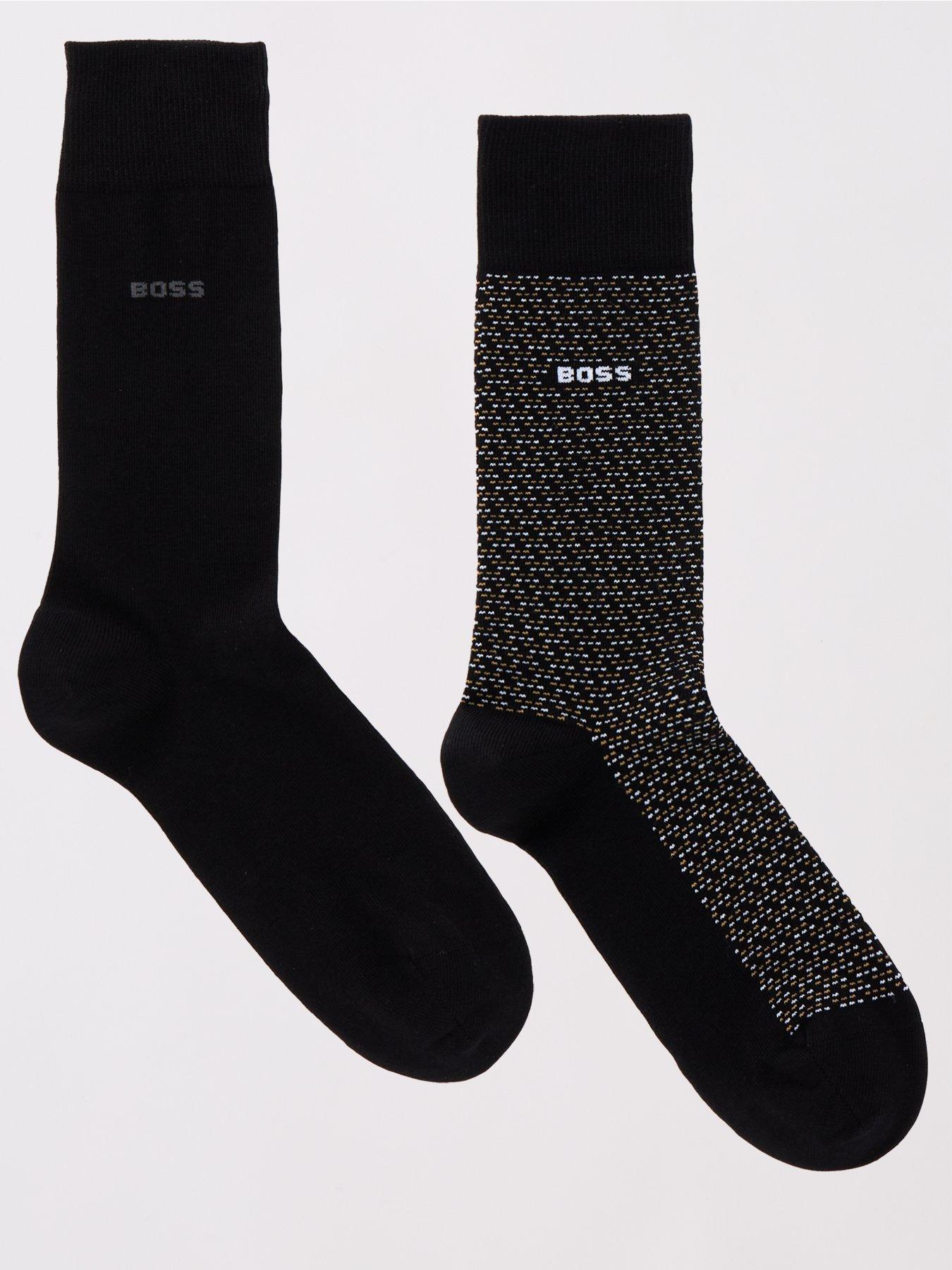 River Island Formal Texture Socks 5 Pack - Pastel Multi