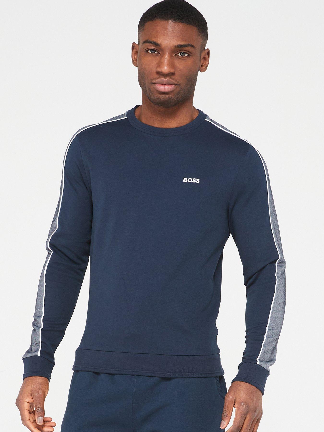 Boss bodywear tracksuit discount navy