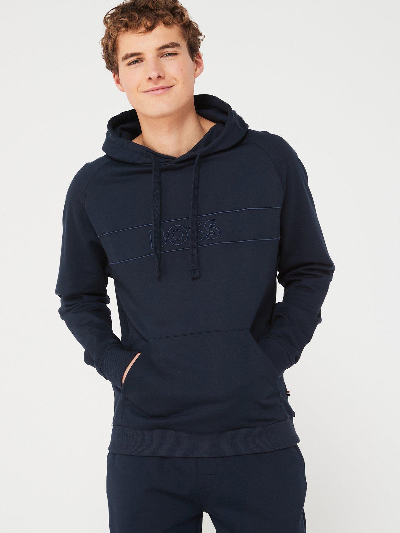 Boss bodywear fashion hooded sweatshirt best sale