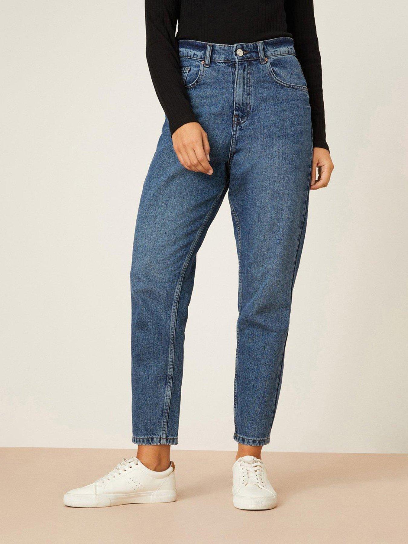 Mint Velvet Dark Blue Flared Jeans